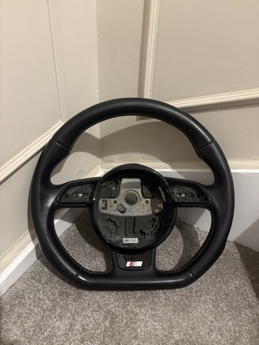 Audi flat bottom steering - audi,