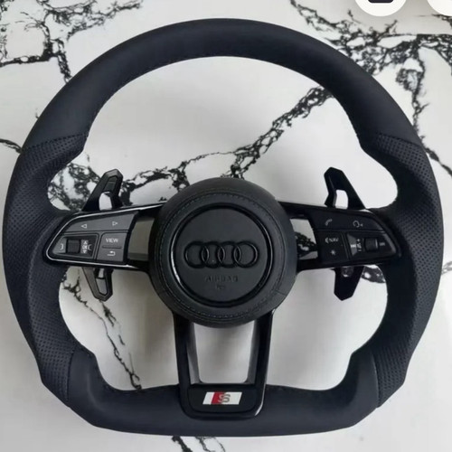 Full leather steering wheel - full,
