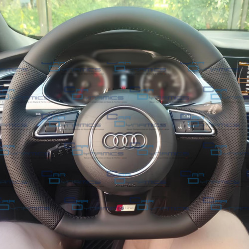 Audi custom leather flat - audi,