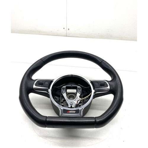 Audi steering wheel flat - steering,