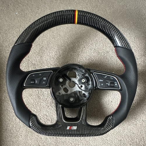 Audi carbon steering wheel - audi,
