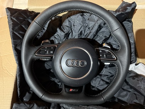 Audi rs6 flat bottom - audi,