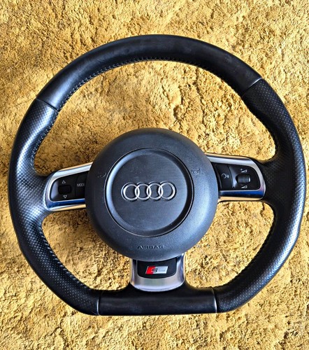 Audi spoke flat bottom - audi,